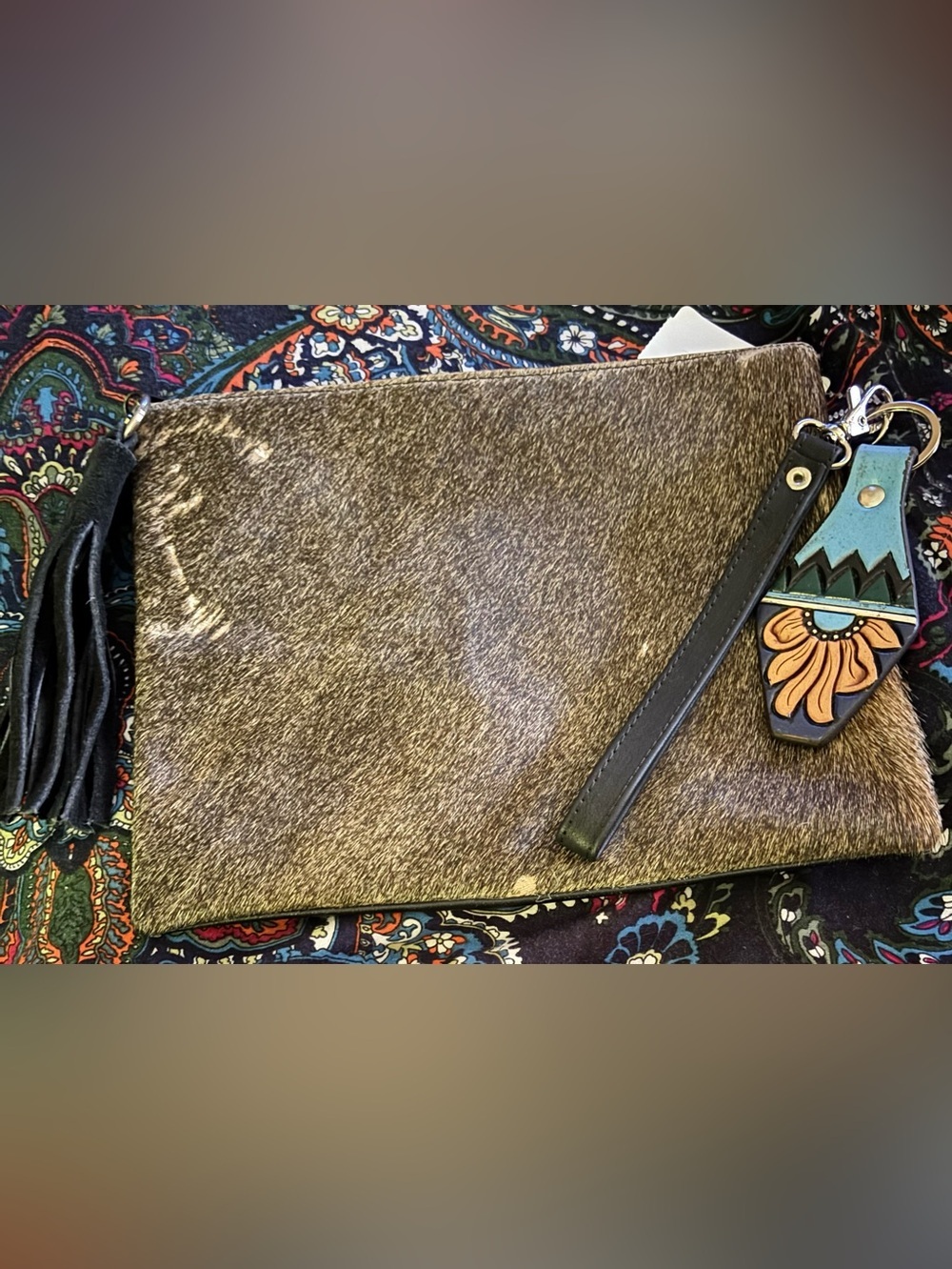 Hair on Hyde Wristlet